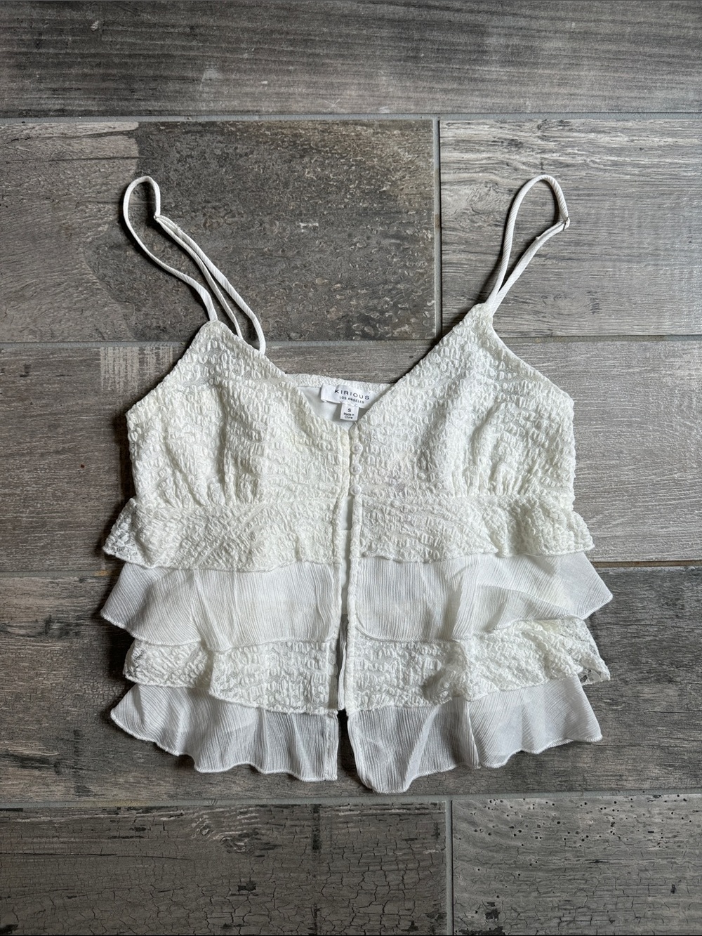Kirious Los Angeles Lace Babydoll Top